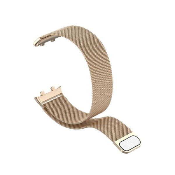 Oppo Watch (41mm) ruostumattomasta teräksestä valmistettu ranneke - Samppanjan Kulta Gold