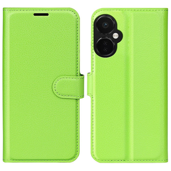 Klassisk OnePlus Nord CE 3 Flip Etui - Grøn Green