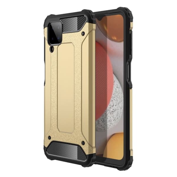 Armour Guard etui - Samsung Galaxy A12 5G - guld Gold
