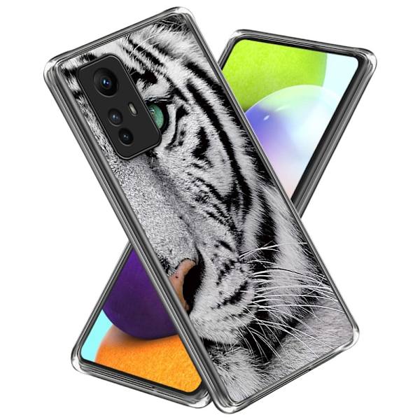 Deco Xiaomi Redmi Note 12S deksel - Tigerhode White