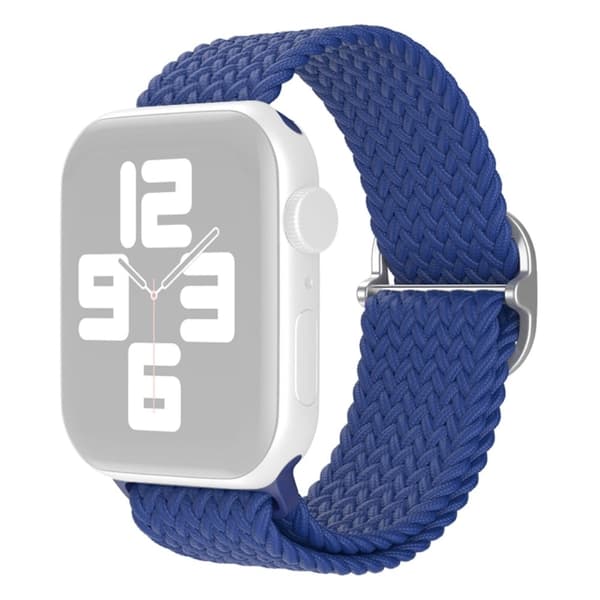 Apple Watch (41mm) nylonkellohihna - Tummansininen Blue