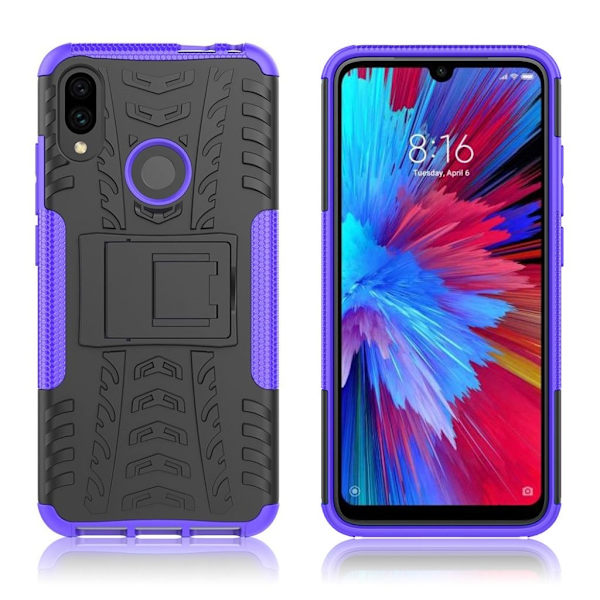Offroad etui - Xiaomi redmi Note 7 / Note 7 Pro / Note 7S - Purple Purple