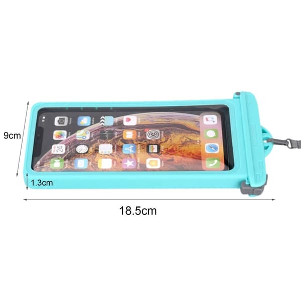 Universal IPX8 waterproof dive case for 6.9-inch phone - Green Green