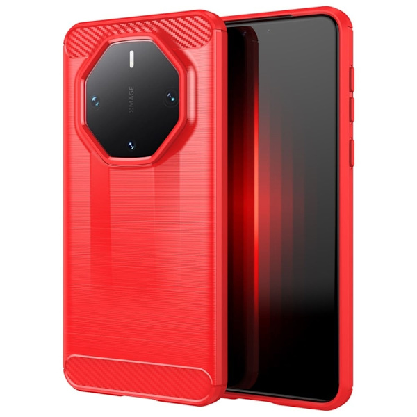 Carbon Flex Etui Huawei Mate 60 Rs Ultimate Design - Rød Red