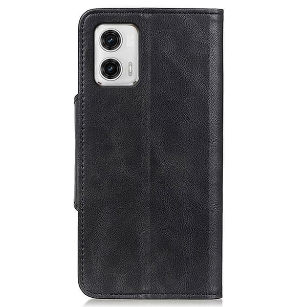 Alpha Motorola Moto G73 Flip Etui - Sort Black