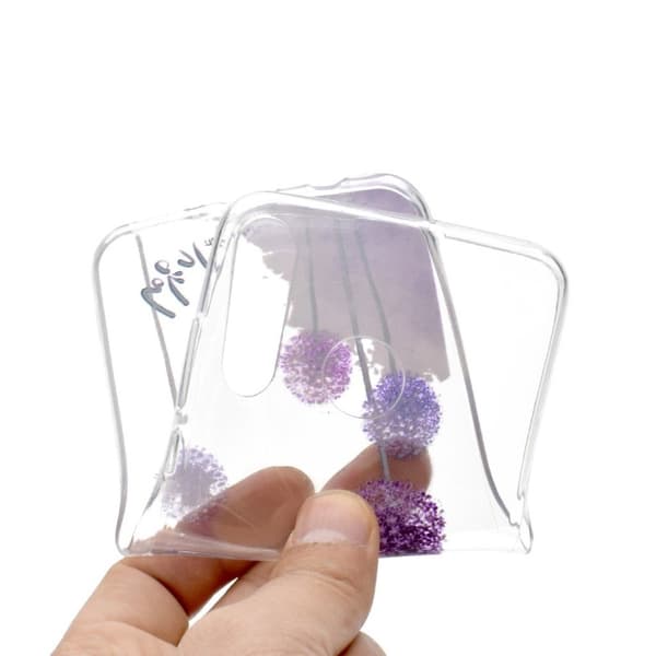 Deco Samsung Galaxy A70e skal - Maskros Mönster Lila