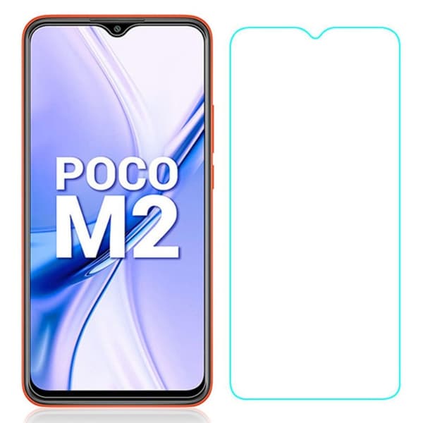 0.3mm härdat glas Xiaomi Poco M2 Pro skärmskydd Transparent