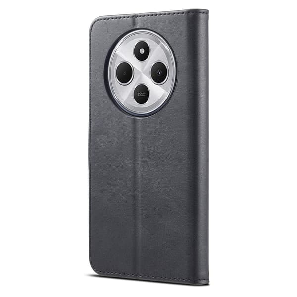 LC.IMEEKE Xiaomi Redmi A4 flip etui - Svart Black