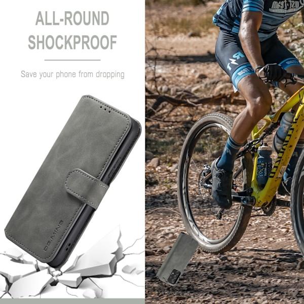 DG.Ming Samsung Galaxy A53 5G Retro Etui - Grå Silver grey