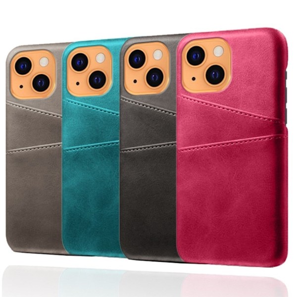 Dual Card iPhone 13 Mini cover - Grøn Green