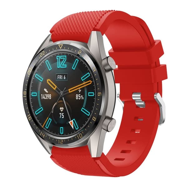 Huawei Watch GT silikoninen kellonauha - Punainen Red
