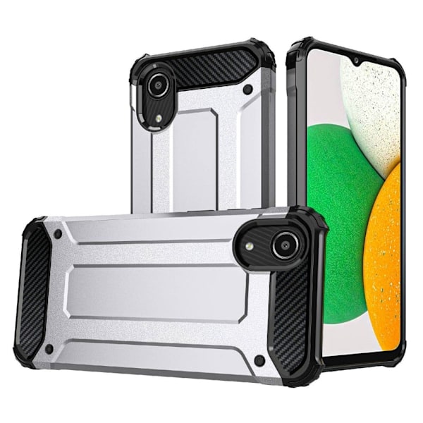 Armour Guard Samsung Galaxy A03 Core skal - Silver/Grå Silvergrå