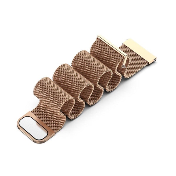 20mm Universal simple stainless steel watch strap - Rose Gold Rosa