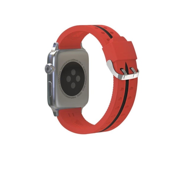 Apple Watch serie 4 40mm silikoneurrem - rød Red