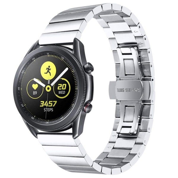 Samsung Galaxy Watch 4 Classic (46mm) / Gear S3 urrem i rustfrit stål - Sølv Silver grey