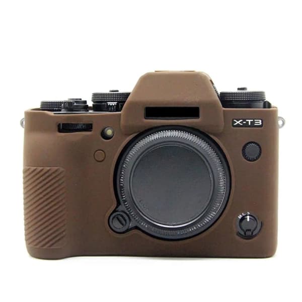 Fujifilm X-T3 silikon deksel - Kaffe Brown
