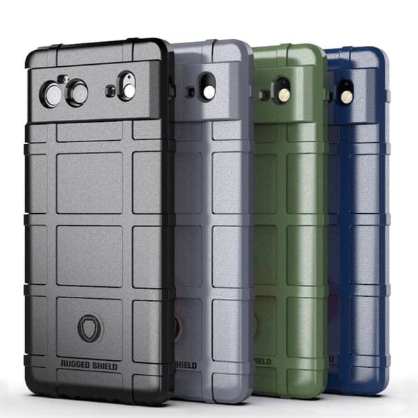 Rugged Shield Etui Google Pixel 6 - Blå Blue