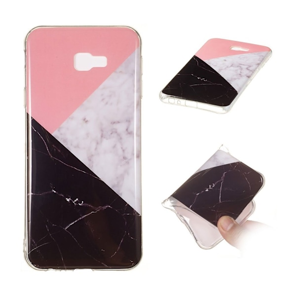 Samsung Galaxy J4 Plus (2018) marmor mønster etui - stil Q Multicolor