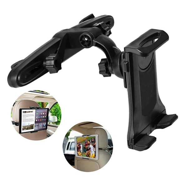 Universalholder for montering i baksetet Black