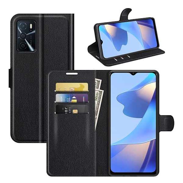 Klassisk flip etui - Sort Black