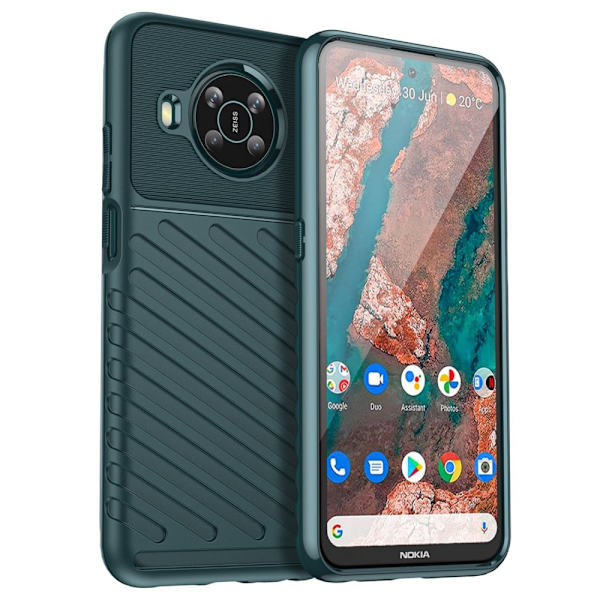 Thunder Nokia X100 Suojakotelo - Vihreä Green