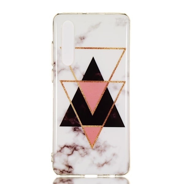 Huawei P30 marmor mønster etui - Model X Multicolor