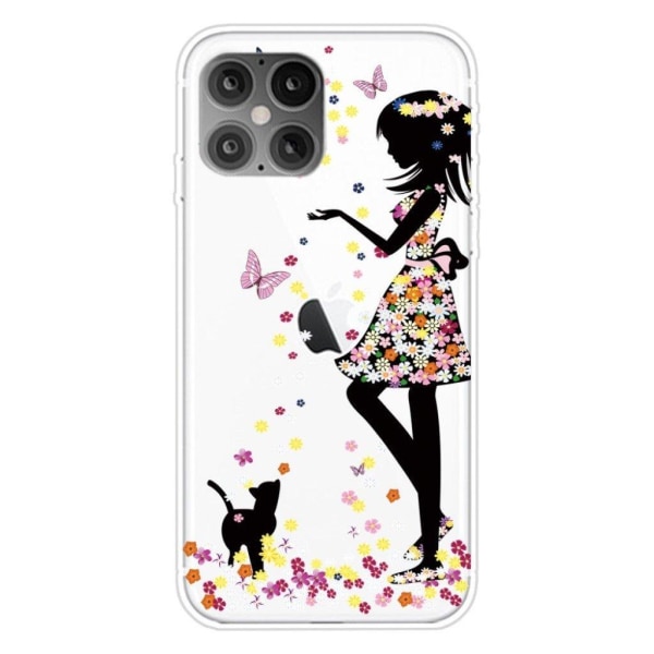 Deco iPhone 12 / 12 Pro case - Beautiful Girl Multicolor