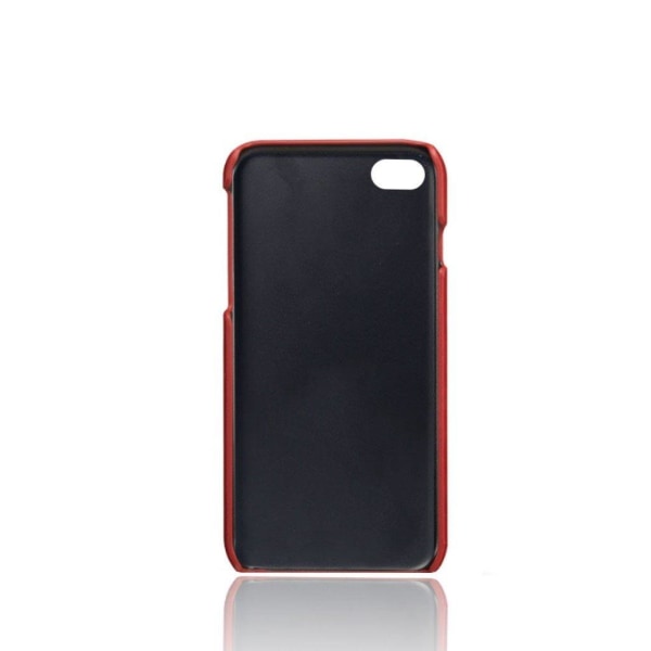 iPhone SE 2020 / iPhone 7 / iPhone 8 skal med korthållare - Röd Röd