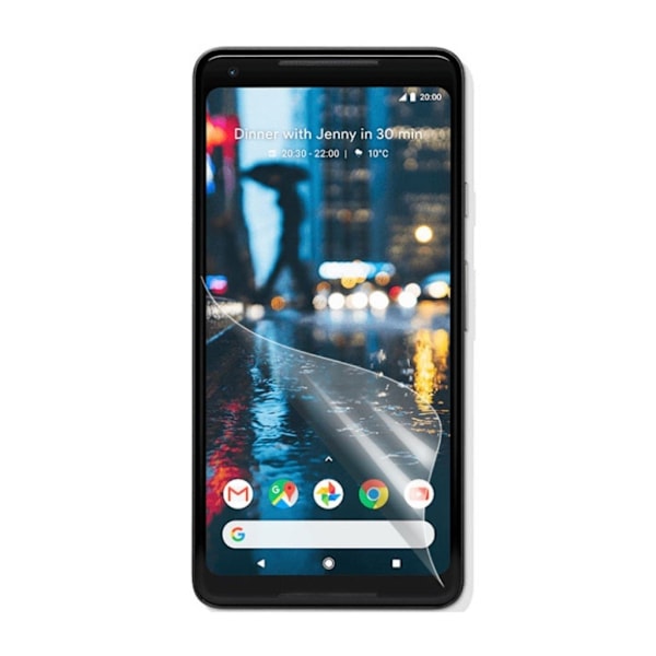 Google Pixel 2 XL Skydds film - Genomskinlig Transparent