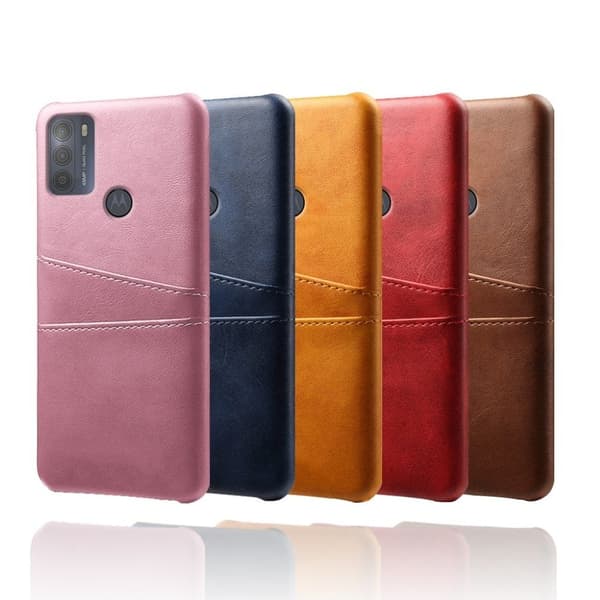 Dual Card Etui Motorola Moto G50 - Sort Black