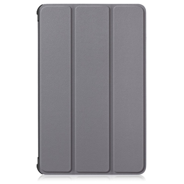 Lenovo Tab P11 trefoldigt flipomslag i læder - Grå Silver grey