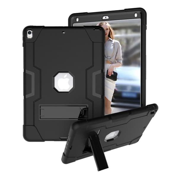 iPad Air (2019) støtsikker hybrid deksel - All Black Black
