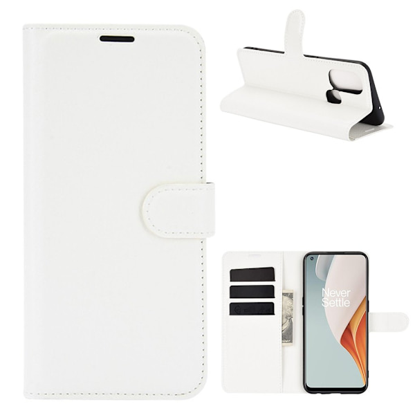 Classic OnePlus Nord N100 Flippetui - Hvit White