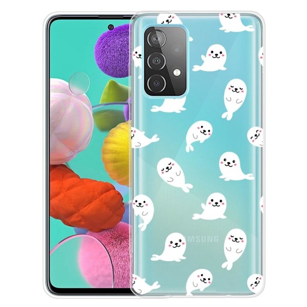 Deco Samsung Galaxy A23 deksel - Seler White