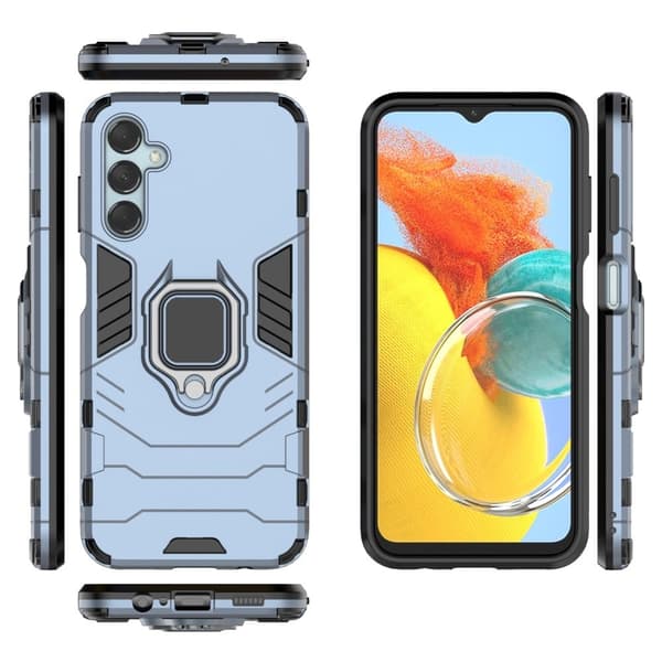 Ring Guard etui - Samsung Galaxy M14 - Blå Blue