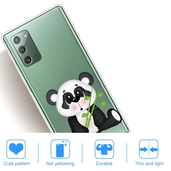 Deco Samsung Galaxy Note 20 cover - Hvid White