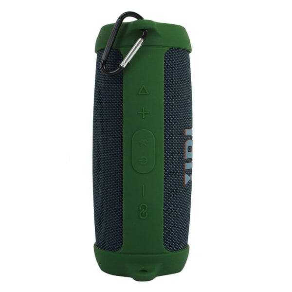 JBL Charge 5 silicone case + shoulder strap - Army Green Grön