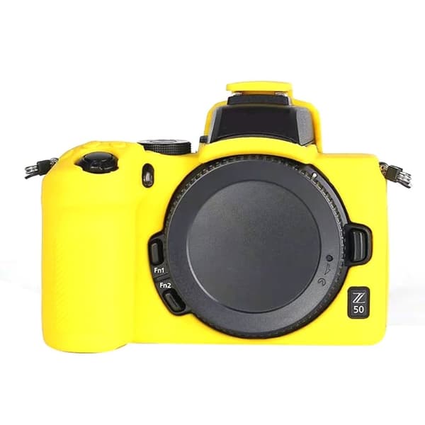 Silikonisuojus Nikon Z50 - Keltainen Yellow