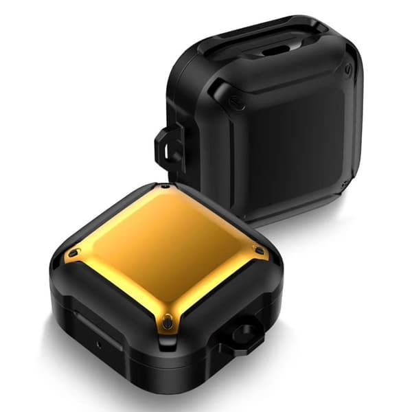 Samsung Buds Live hybridfodral - Svart / Gul Gul