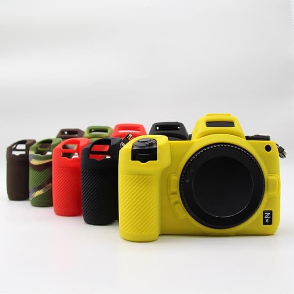 Nikon Z6 / Z7 enkelt silikonskydd - Gul Gul