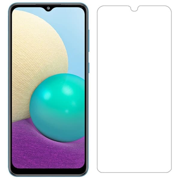 0.3mm härdat glas Samsung Galaxy M02 skärmskydd Transparent