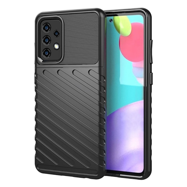 Thunder Samsung Galaxy A52 5G Etui - Svart Black