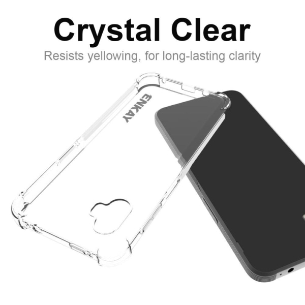 ENKAY clear drop-proof case for Samsung Galaxy Xcover 6 Pro Transparent