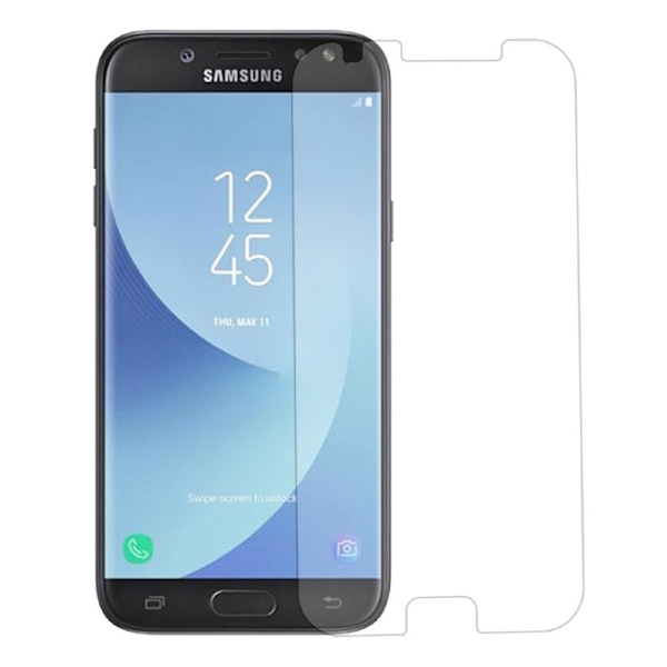 Samsung Galaxy J3 (2017) mallille temperoitu suojalasi näytölle Transparent