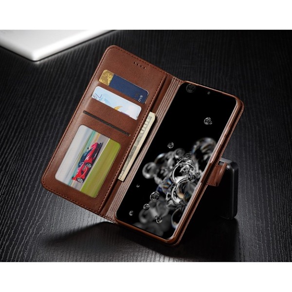 LC.IMEEKE Samsung Galaxy S20 Ultra flip etui - Kaffe Brown