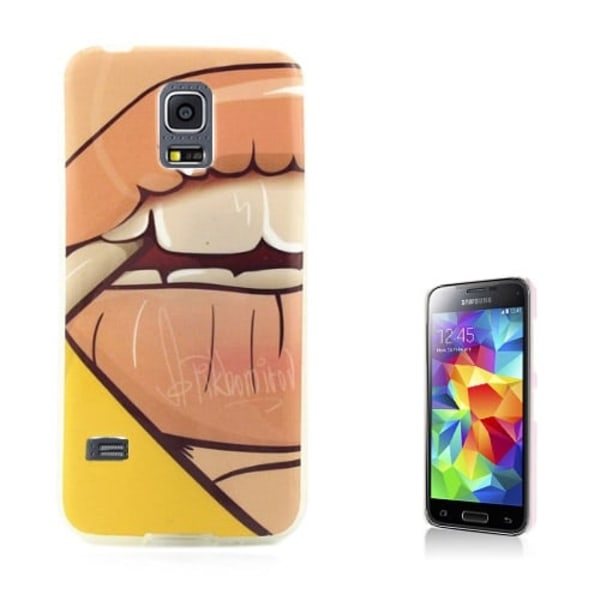 Westergaard (Tecknad Mun) Samsung Galaxy S5 Mini Skal multifärg