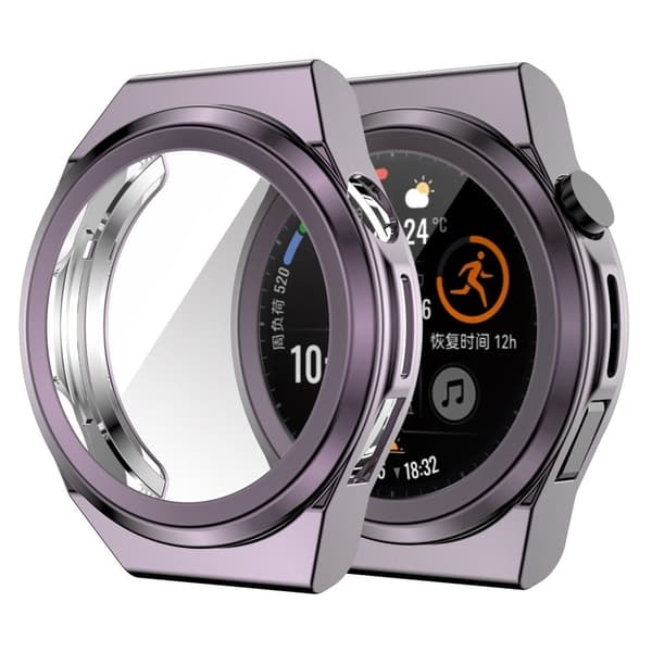 Huawei Watch GT Runner elektropletteringscover - Grå Silver grey