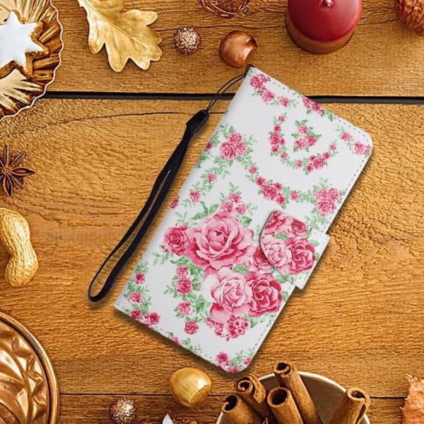 Wonderland Samsung Galaxy S22 fodral -Rosa Rosa