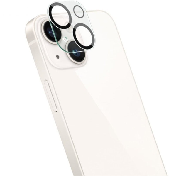 IMAK Glass Camera Protector With Acrylic Lens Cap For iPhone 14 Transparent