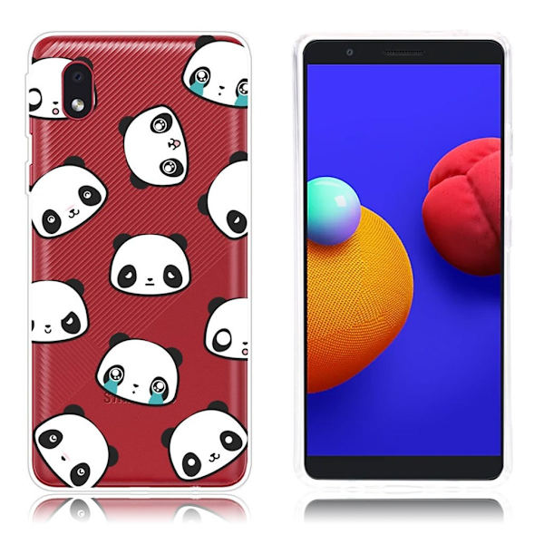 Deco Samsung Galaxy A01 Core Etui - Pandaer White